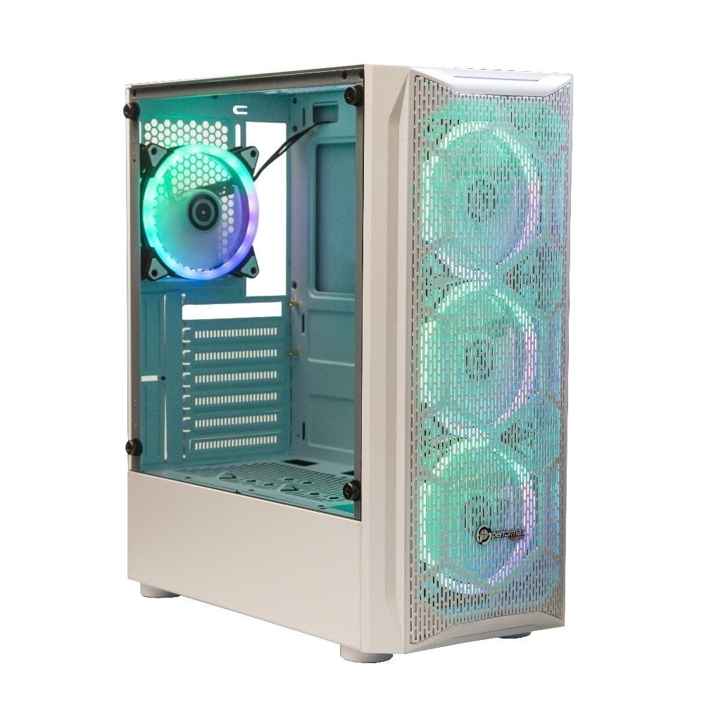 Performax Hellfire Beyaz Temperli Cam Rgb 550w 80 Atx Kasa 1