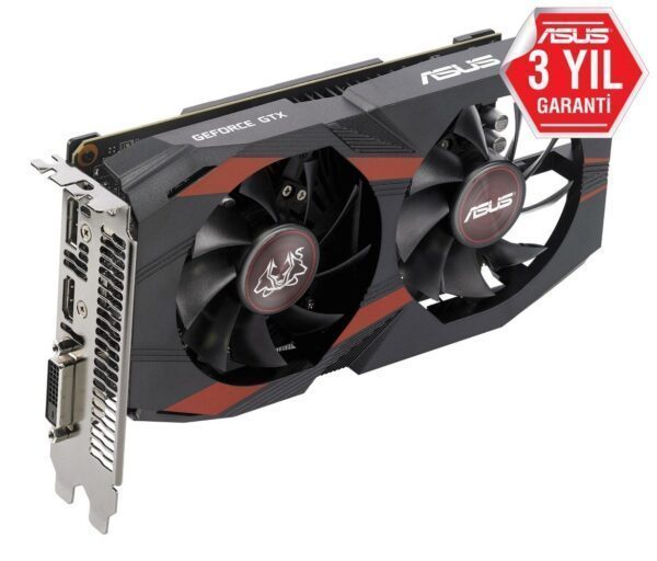 ASUS CERBERUS GeForce GTX 1050Ti OC 4GB GDDR5 128 Bit Ekran Kartı