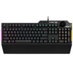 ASUS TUF Gaming K1 Mekanik Hisli Türkçe RGB Oyuncu Klavyesi (90MP01X0-BKYA00)