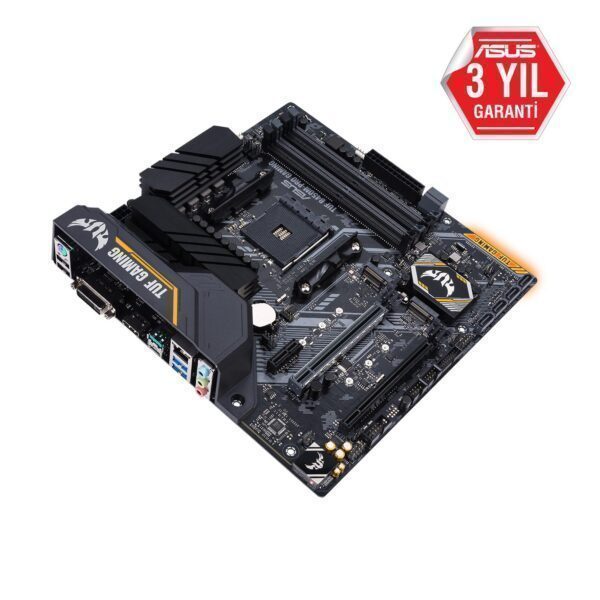 ASUS TUF B450M-PRO GAMING 4400MHz(OC) DDR4 Soket AM4 RGB M.2 mATX Anakart
