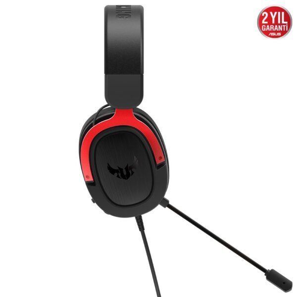 ASUS TUF Gaming H3 Kırmızı 7.1 Surround Oyuncu Kulaklık (90YH02AR-B1UA00)