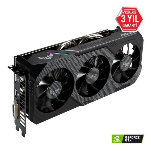 ASUS TUF GAMING X3 GeForce GTX 1660 OC Edition 6GB GDDR6 192Bit Ekran Kartı