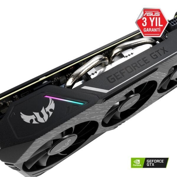 ASUS TUF GAMING X3 GeForce GTX 1660 OC Edition 6GB GDDR6 192Bit Ekran Kartı