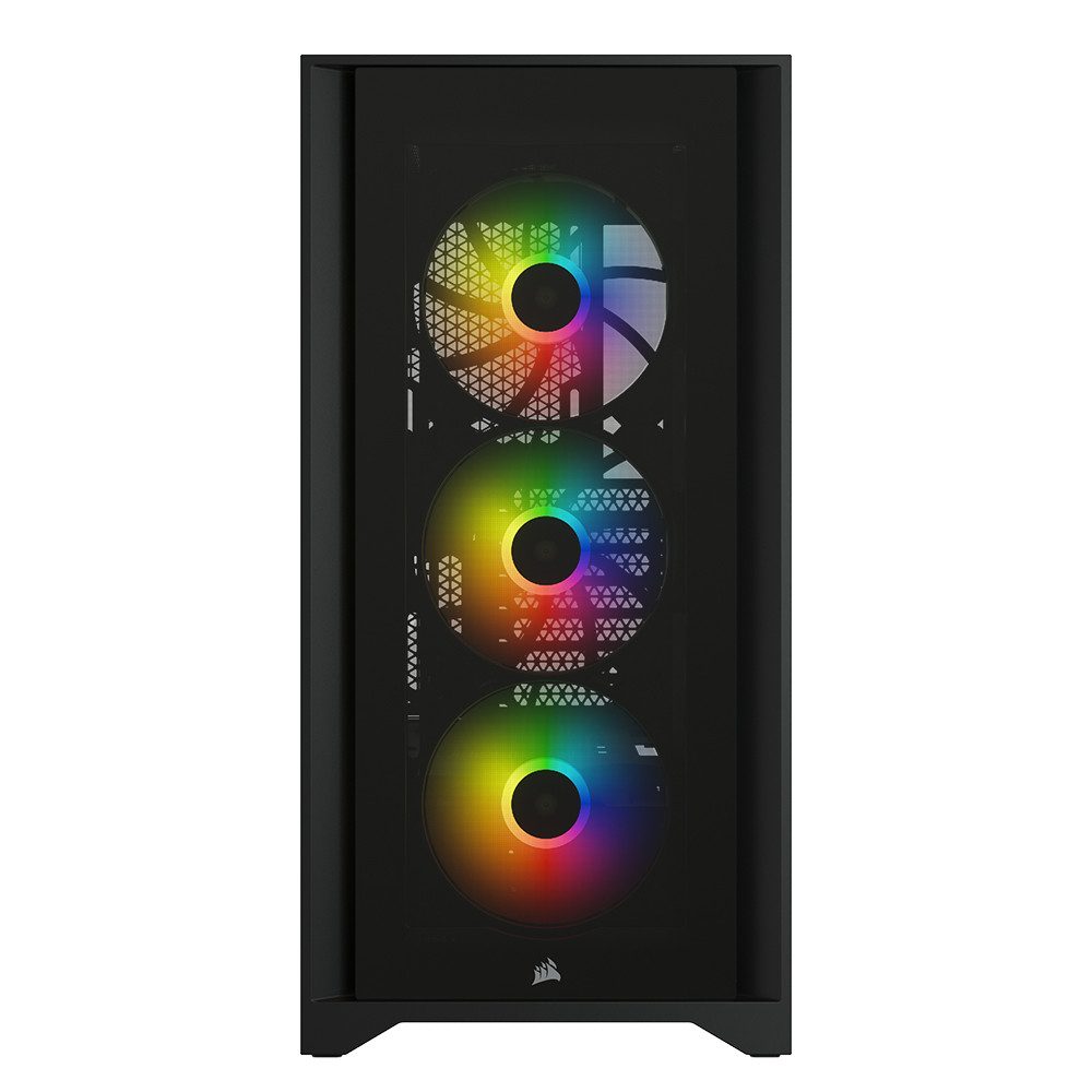 CORSAIR iCUE 4000X RGB Tempered Glass Siyah Mid Tower Kasa