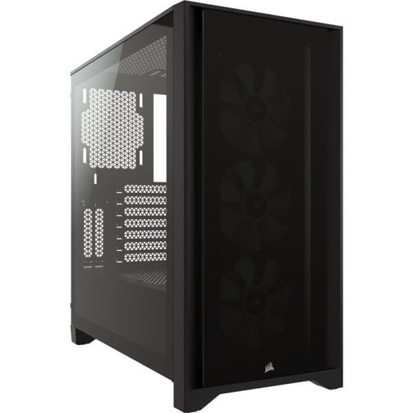 Corsair Icue 4000x Rgb Tempered Glass Siyah Mid Tower Kasa 6