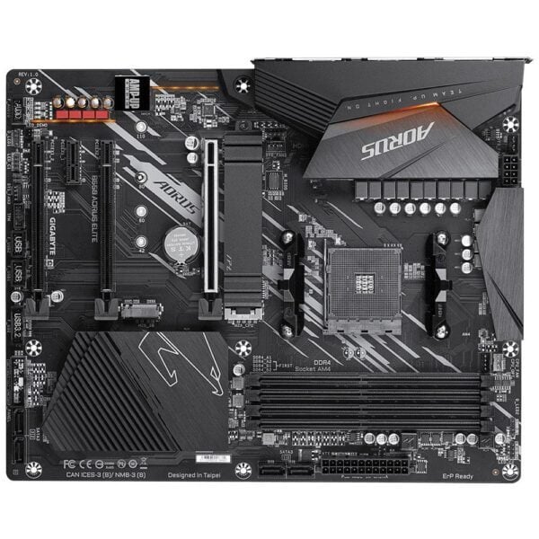 GIGABYTE B550 Aorus Elite 4000MHz(OC) DDR4 Soket AM4 M.2 HDMI DP ATX Anakart