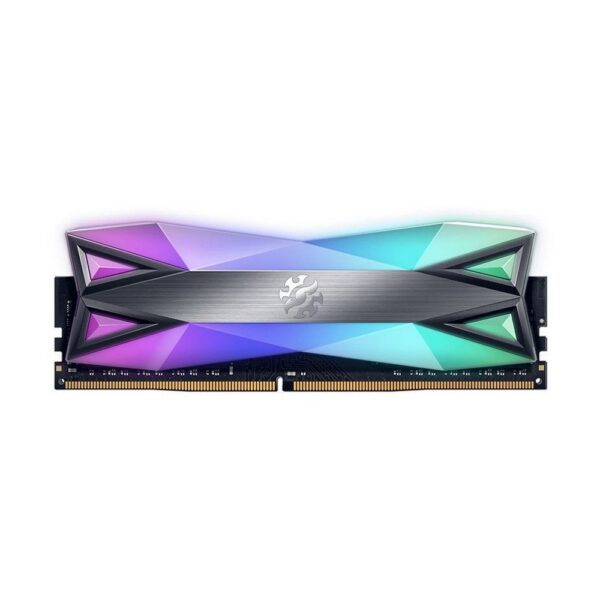 XPG 16GB (2x8GB) Spectrix D60G RGB Gri 3200MHZ CL16 DDR4 Dual Kit Ram