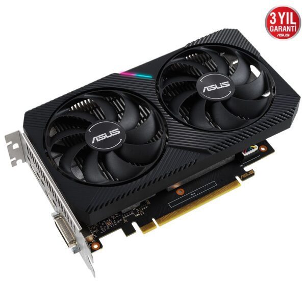 ASUS GeForce DUAL GTX 1650 MINI OC 4GB GDDR6 GAMING Ekran Kartı