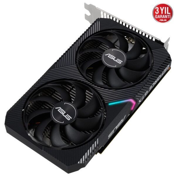 ASUS GeForce DUAL GTX 1650 MINI OC 4GB GDDR6 GAMING Ekran Kartı