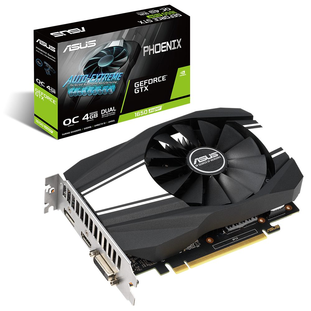 ASUS PHOENIX GeForce GTX 1650 SUPER OC 4GB GDDR6 128 Bit Ekran Kartı