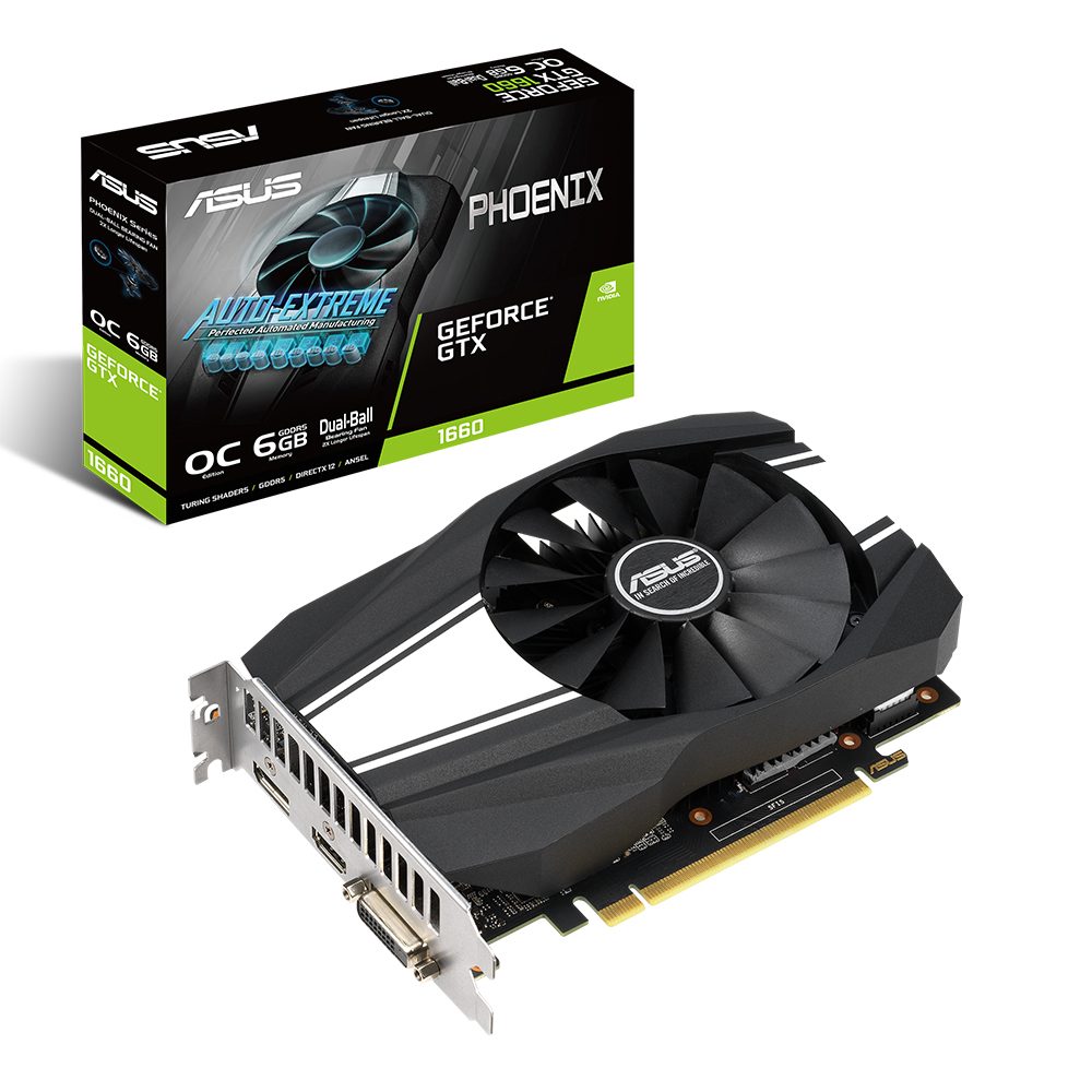 ASUS PHOENIX GeForce GTX 1660 OC 6GB GDDR5 192 Bit Ekran Kartı