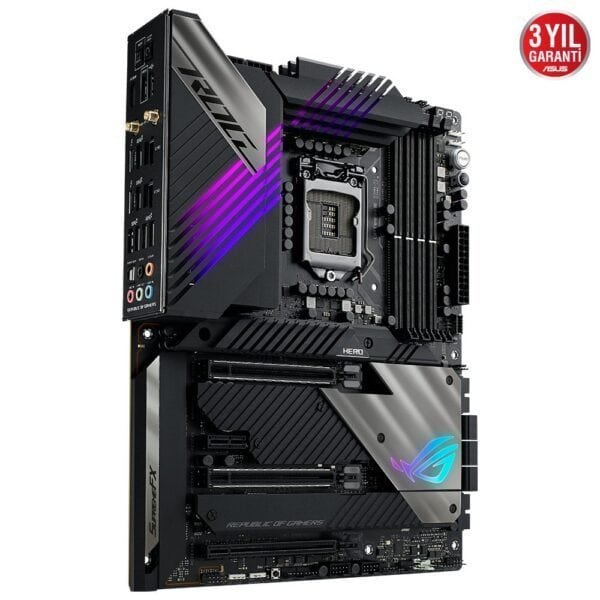 ASUS ROG MAXIMUS XIII HERO Z590 5333MHz(OC) DDR4 Soket1200 M.2 HDMI ATX Anakart