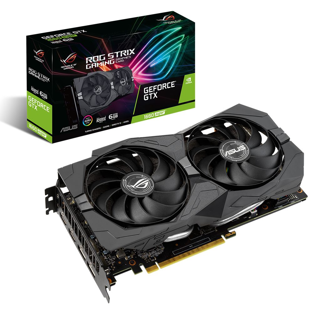 ASUS ROG STRIX GeForce GTX 1660 SUPER Advanced Edition 6GB GDDR6 192 Bit Ekran Kartı
