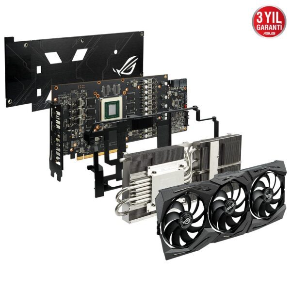 ASUS ROG STRIX Radeon RX 5600 XT T6G 6GB GDDR6 192 Bit Ekran Kartı