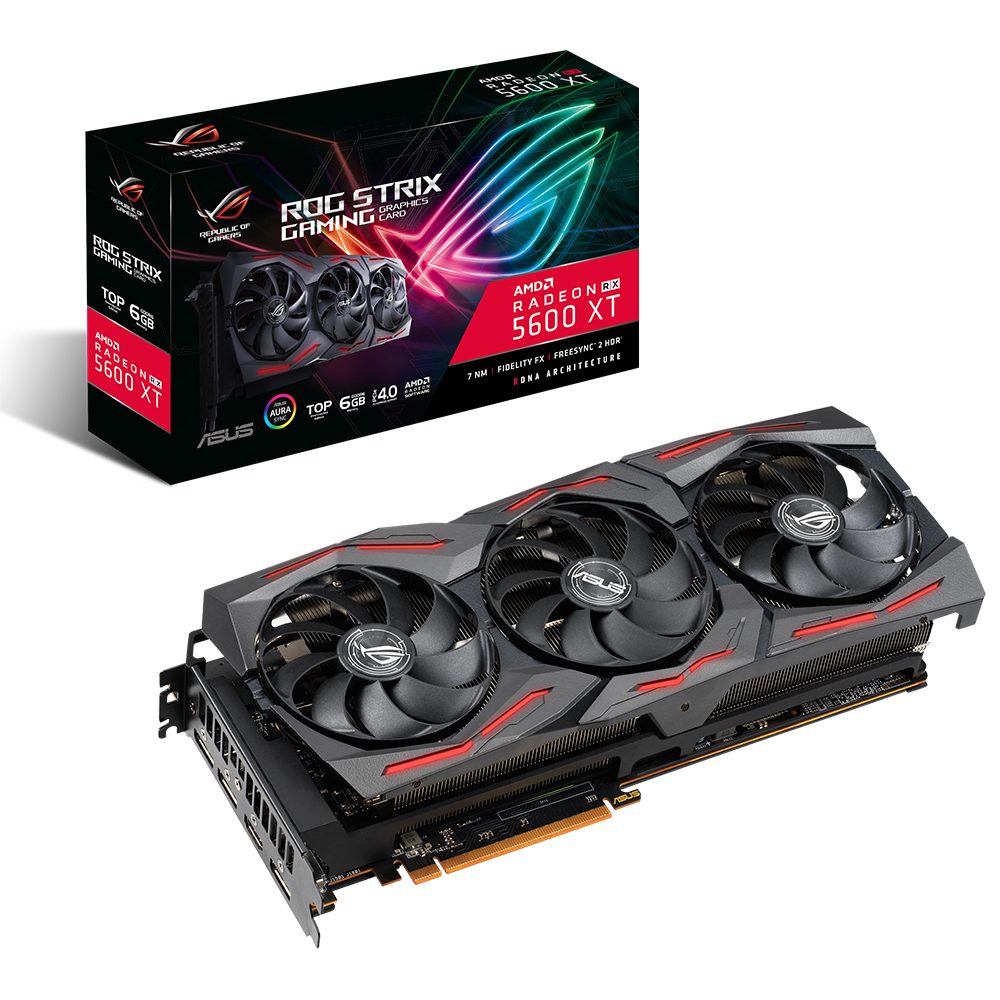 ASUS ROG STRIX Radeon RX 5600 XT T6G 6GB GDDR6 192 Bit Ekran Kartı