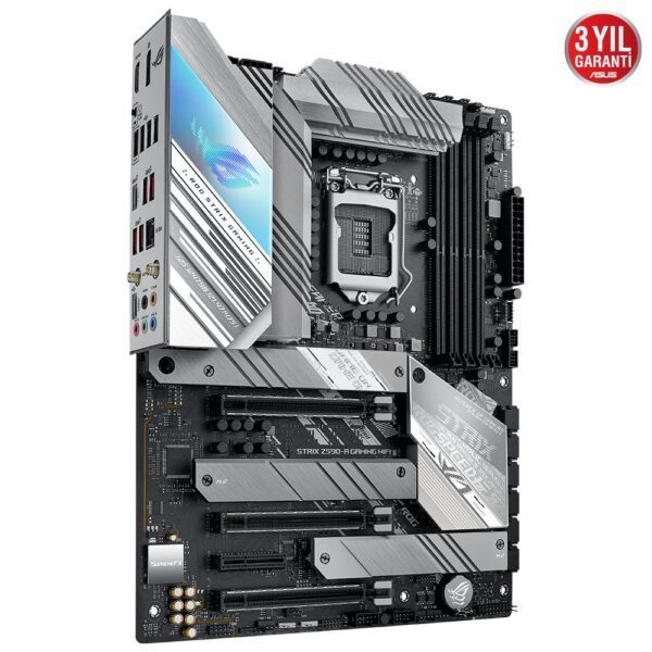 ASUS ROG STRIX Z590-A GAMING WIFI 5333(OC) DDR4 Soket 1200 M.2 HDMI DP ATX Anakart