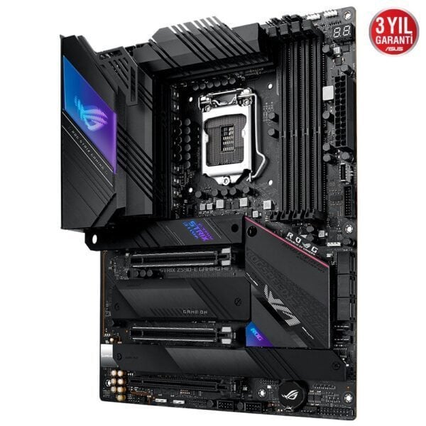ASUS ROG STRIX Z590-E GAMING WIFI 5333(OC)MHz DDR4 Soket 1200 M.2 HDMI DP ATX Anakart