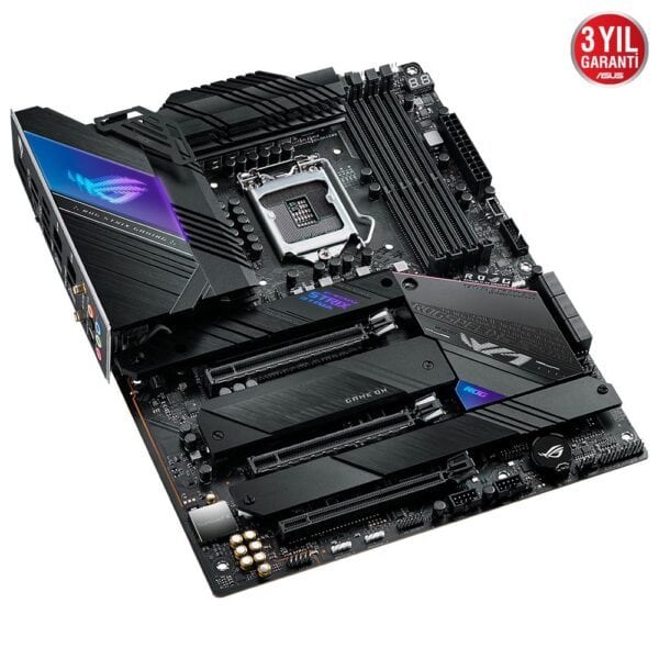 ASUS ROG STRIX Z590-E GAMING WIFI 5333(OC)MHz DDR4 Soket 1200 M.2 HDMI DP ATX Anakart