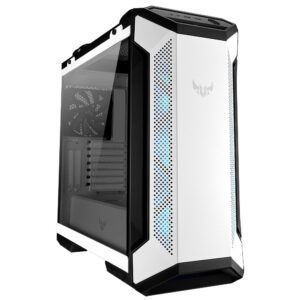 ASUS TUF Gaming GT501 White Edition RGB Tempered Glass Mid Tower Kasa