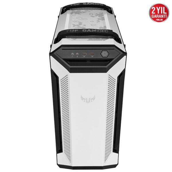 ASUS TUF Gaming GT501 White Edition RGB Tempered Glass Mid Tower Kasa