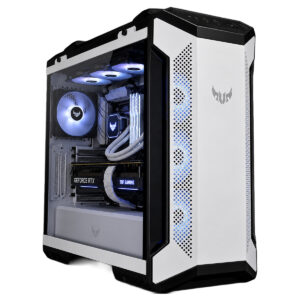 Asus Tuf Gaming Gt501 White Edition Rgb Tempered Glass Mid Tower Kasa T2