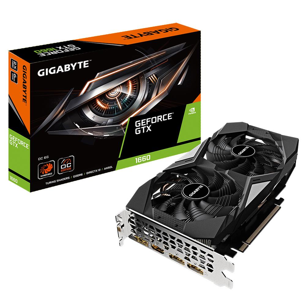 GIGABYTE GeForce GTX 1660 OC 6GB GDDR5 192 Bit Ekran Kartı