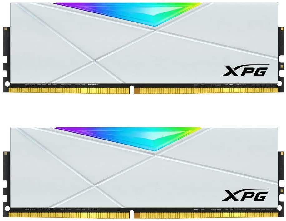 XPG 16GB (2x8GB) Spectrix D50 RGB 3200MHz CL16 DDR4 Dual Kit Ram