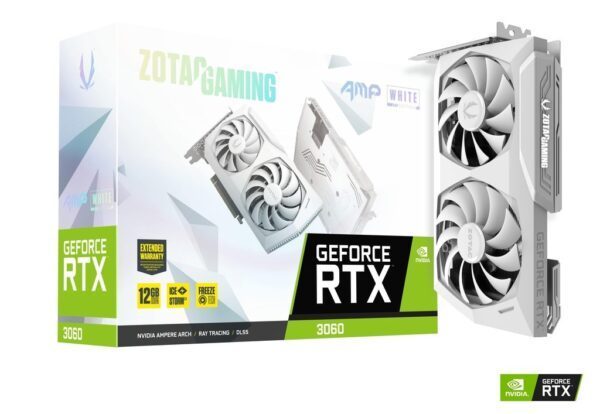 ZOTAC GAMING GeForce RTX 3060 AMP White Edition 12 GB GDDR6 192bit Ekran Kartı