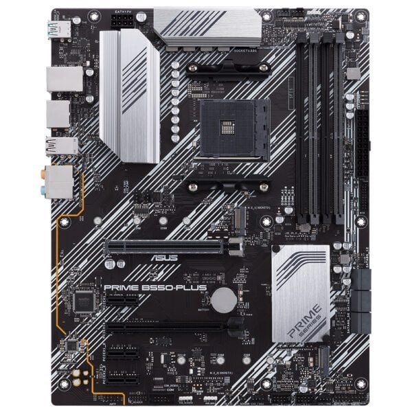ASUS PRIME B550-PLUS 4600MHz(OC) DDR4 Soket AM4 M.2 DP HDMI ATX Anakart