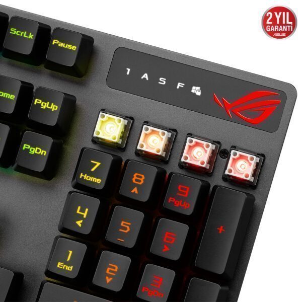 ASUS ROG Strix Scope RX Türkçe Optik Mekanik Gaming Klavye
