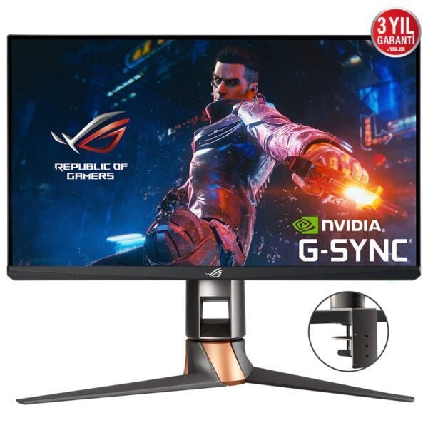ASUS ROG SWIFT 24.5″ PG259QN 360Hz 1ms HDR10 Fast IPS FHD G-sync Gaming Monitör