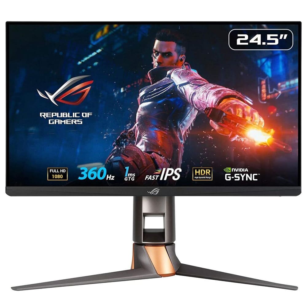 Asus Rog Swift Pg259qn 24 5 Inc 360hz 1ms Hdr10 Full Hd G Sync Fast Ips Gaming Monitor Y