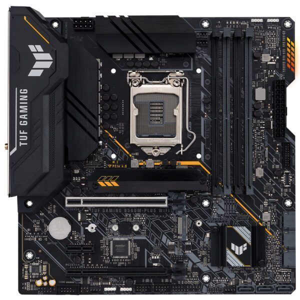 ASUS TUF GAMING B560M-PLUS WIFI 5000MHz(OC) DDR4 Soket 1200 M.2 WIFI mATX Anakart