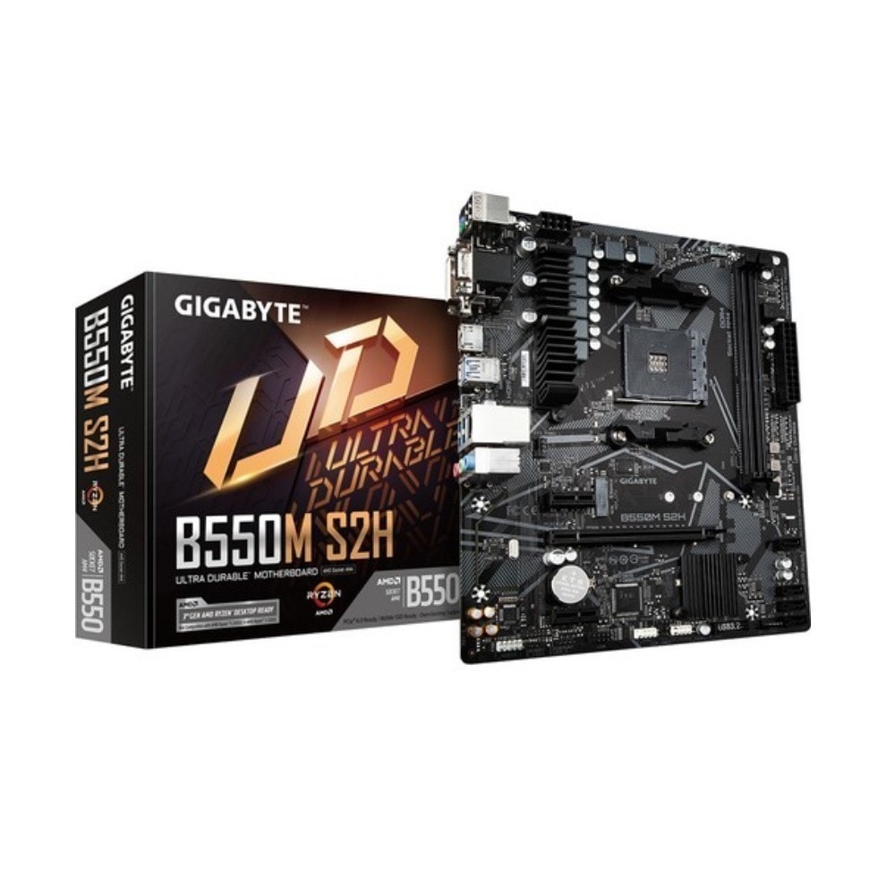 Gigabyte B550m S2h 5000mhzoc Ddr4 Soket Am4 M 2 Hdmi Dvi Vga Matx Anakart 1