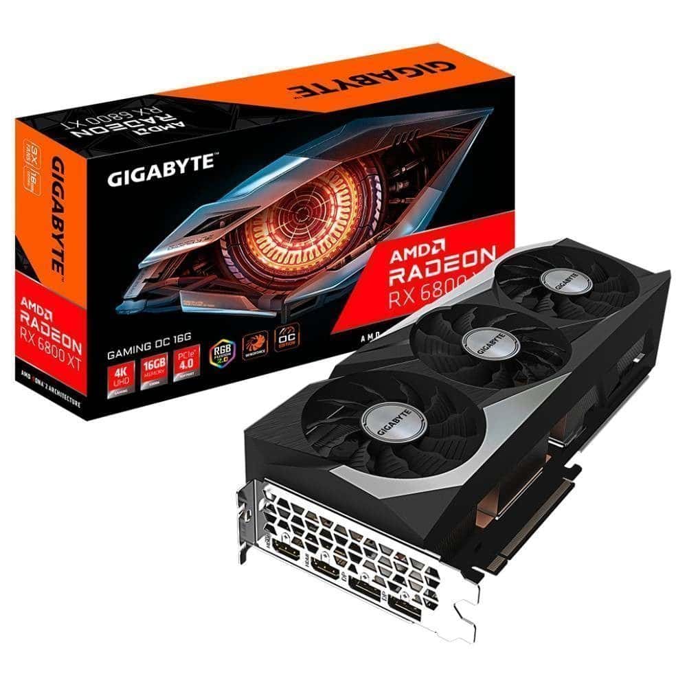 GIGABYTE Radeon RX 6800 XT GAMING OC 16GB GDDR6 256 Bit Ekran Kartı