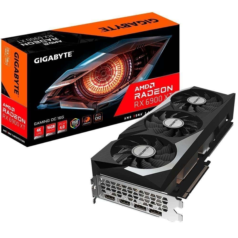 GIGABYTE Radeon RX 6900 XT GAMING OC 16GB GDDR6 256 Bit Ekran Kartı