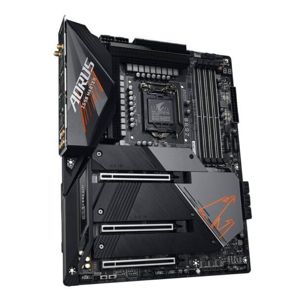 GIGABYTE Z590 AORUS MASTER DDR4 5400 (O.C) Soket 1200 M.2 DP ATX Wi-Fi Anakart