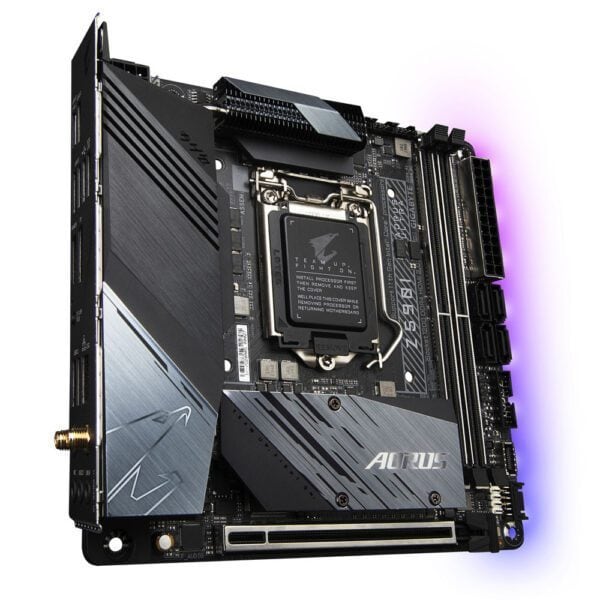 GIGABYTE Z590I AORUS ULTRA 3200MHz DDR4 Soket 1200 M.2 HDMI DP mITX Anakart