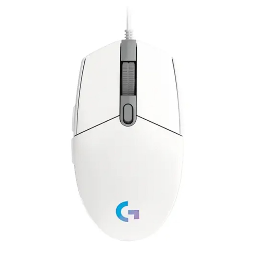 Logitech G G102 Lightsync Rgb Aydinlatmali 8 000 Dpi Kablolu Oyuncu Mouse Beyaz Y1