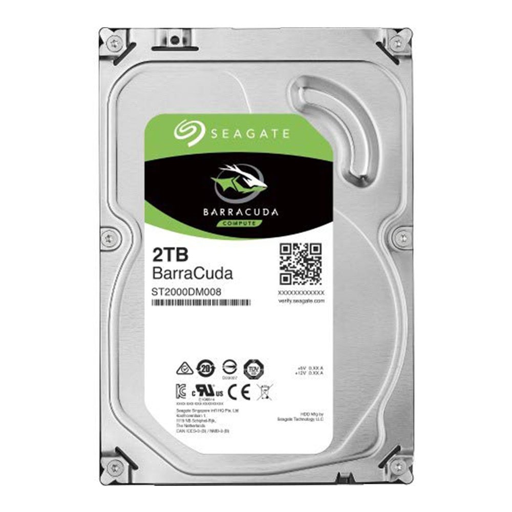 SEAGATE 2TB Barracuda 256MB 7200rpm 3.5″ SATA 3.0 Harddisk