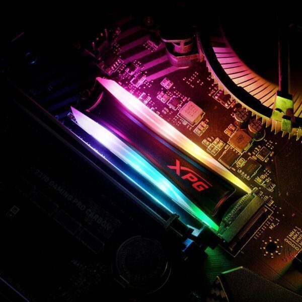XPG 2TB S40G RGB PCIe Gen3x4 M.2 SSD (3500MB/ 3000MB)