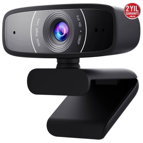Asus C3 Usb Yayinci Full Hd 1080p 30 Fps Webcam Pc Mac 1