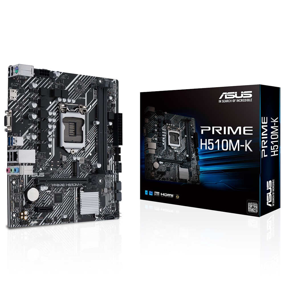 Asus Prime H510m K 3200mhzoc Ddr4 Soket 1200 M 2 Hdmi Vga Matx Anakart Y