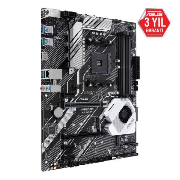 ASUS PRIME X570-P 4400MHz(OC) DDR4 Soket AM4 M.2 PCIe 4.0 HDMI ATX Anakart