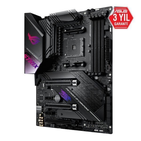 ASUS ROG STRIX X570-E GAMING 4400MHz(OC) DDR4 Soket AM4 RGB WiFi M.2 PCIe 4.0 HDMI DP ATX Anakart