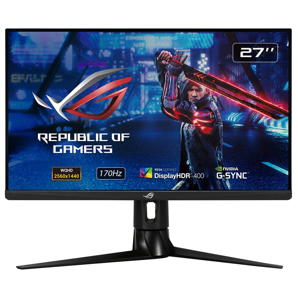 Asus Rog Strix Xg27aq 27 170 Hz 1ms Qhd G Sync Ips Gaming Monitor