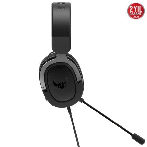 ASUS TUF Gaming H3 Gun Metal 7.1 Surround Oyuncu Kulaklık (90YH028G-B1UA00)