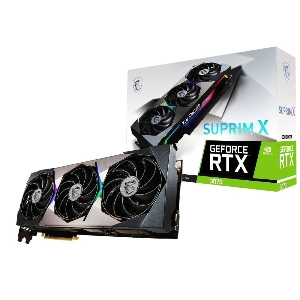 Msi Geforce Rtx 3070 Suprim X 8gb Gddr6 256 Bit Ekran Karti