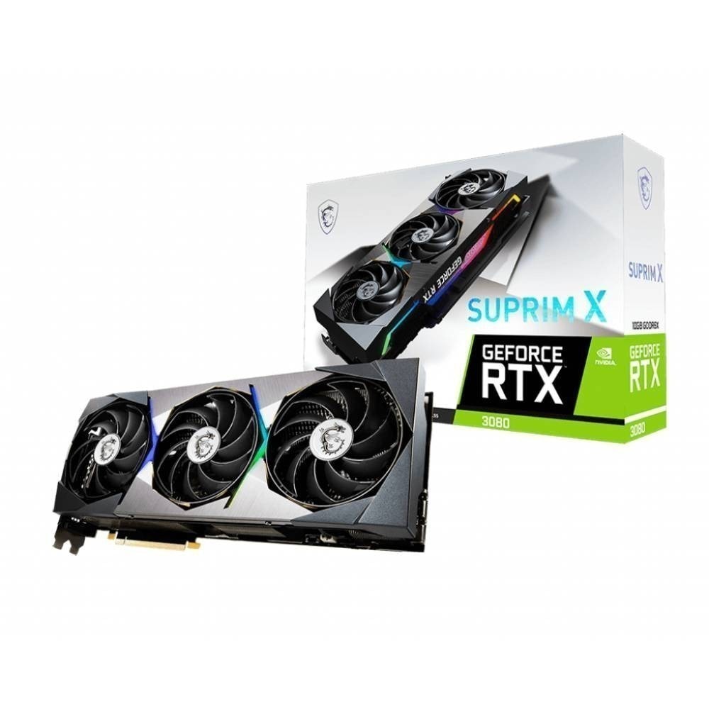 Msi Geforce Rtx 3080 Suprim X 10gb Gddr6x 320 Bit Ekran Karti