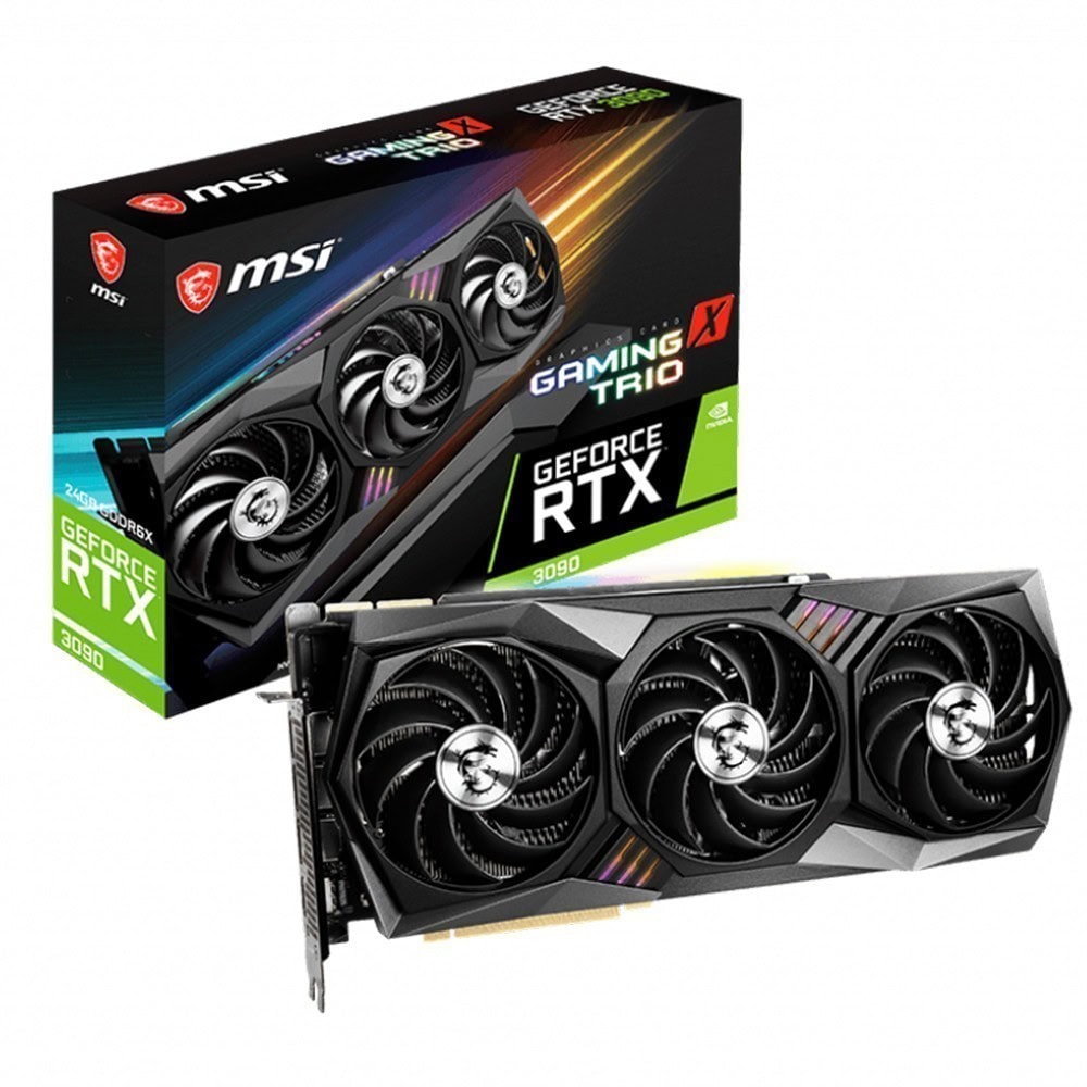 Msi Geforce Rtx 3090 Gaming X Trio 24gb Gddr6x 384 Bit Ekran Karti